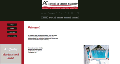 Desktop Screenshot of aplustowels.com